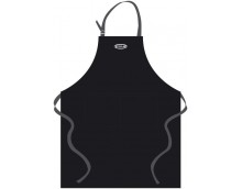 Stellar Black Cotton  Apron 